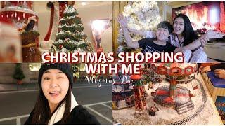 CHRISTMAS TREE DECORATION & SHOPPING | Vlogmas Day 1 | Michelle Hu