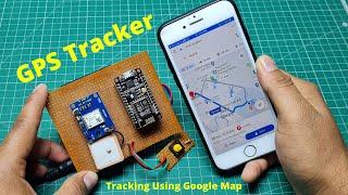 GPS Tracker Using Nodemcu  “GPS Tracking Using Google Map”.