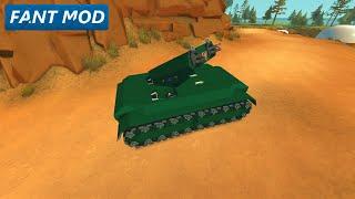 Scrap Mechanic Modded | AA-TANK -  Fant Mod 17.2