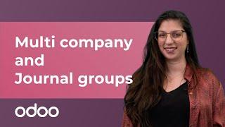 Multi company and Journal Groups | Odoo Accounting