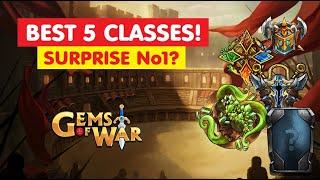 Gems of War Top 5 Best Classes In The Game! Shock Choice?