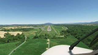 Landing in Staunton Virginia | KSHD (SHD) | Shenandoah Valley Regional Airport #landingvideo #fs20