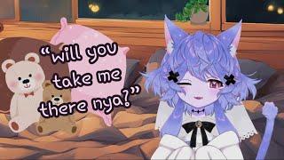 “ASMR” Roleplay: Your Catgirl Cuddles Up Next to You as it Gets Colder and Begs You for Halloween