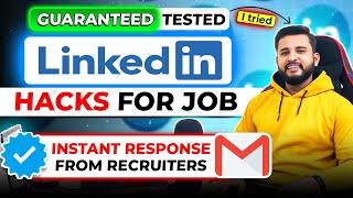 LINKEDIN THAT GOT ME JOB IN RECESSION | GUARANTEED TESTED HACKS| MY LINKEDIN TRICKS REVEALED