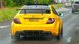 700HP ESS Supercharged Mercedes C63 AMG Black Series - BRUTAL Revs and Accelerations!