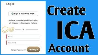 How to Create ICA Samrt System Account|ICA Registration online