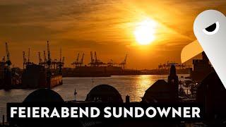 Feierabend Sundowner im Hafen - Stößchen 