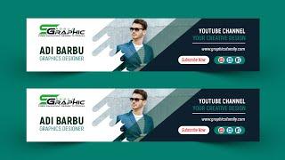 How To make a YouTube Channel Art Banner - Photoshop Cc