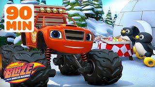 90 MINUTES of Blaze's Best ANIMAL Missions and Rescues!  | Blaze and the Monster Machines