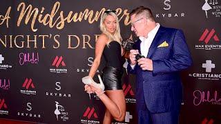 Lindsey Pelas at Skybar talks about her latest movie release "18 and Over"