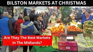 BILSTON MARKETS AT CHRISTMAS, i take a walk around Bilston Markets