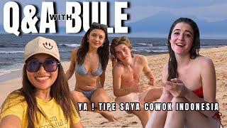 Bule Cantik Italia ini Suka Cowok Indonesia ! Bule Di Pantai Bali