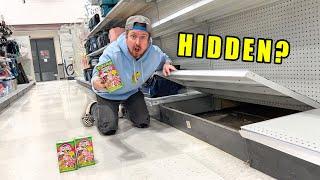 Someone Found HIDDEN Pokemon Card Mystery Boxes Under a Shelf!