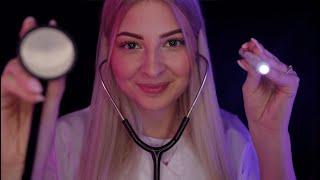 ASMR 4k Relaxing Cranial Nerve Exam 🩺 • Doctor Roleplay (Soooo goood)