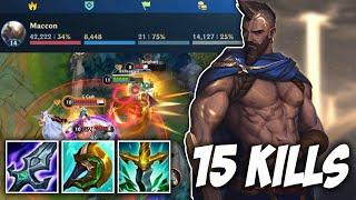 Wild Rift | Pantheon Hard Carry VS Sion Baron Lane Season 13