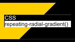 CSS repeating-redial-gradient() | #Programmer_Rimon | #CSS Tutorial |