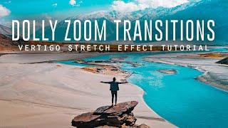 DOLLY ZOOM Transitions | Dolly Zoom Effect Tutorial | Vertigo Stretch Effect | Adobe Premiere Pro