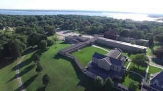 Rocky Point and Aldrich Mansion Drone Aerial Dji Inspire 1