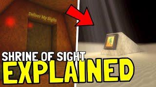 The SHRINE OF SIGHT EXPLAINED in Lumber Tycoon 2...
