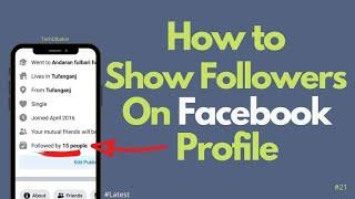 How to show follow option on facebook