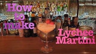 How to make Lychee martini by Mr.Tolmach #GoPro