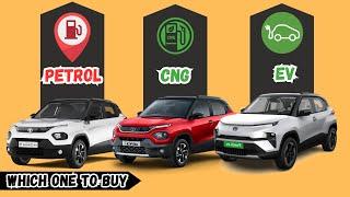 Petrol Car Vs CNG Car Vs EV ! Which One To Buy? Apex Drive