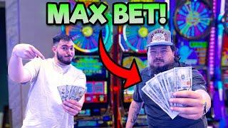 Max Betting SLOTS Until We Get a Jackpot! (INSANE RESULTS!)