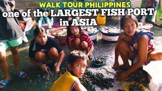 WALK at NAVOTAS FISH PORT, PHILIPPINES | FAMOUS cheapest FISH MARKET