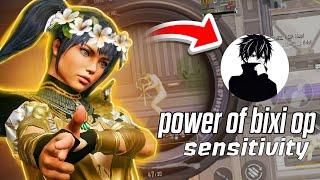 Power of bixi Op  sensitivity | God of close Range @TheBixiOP  | Non-stop clutches