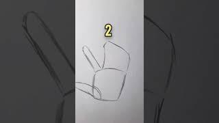 How to draw anime hand to get better #tutorial #drawing #yearofyou