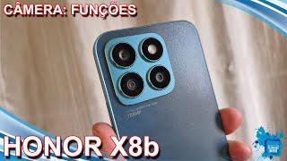 HONOR X8b - Câmera e suas funções