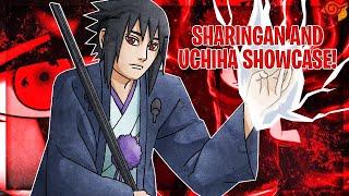 (SHOWCASE) UCHIHA AND SHARINGAN SHOWCASE! | SHINOBI LIFE 2