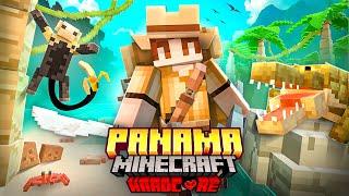 I Survived 100 Days in PANAMA in Hardcore Minecraft!