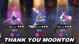 THANK YOU MOONTON FOR LEGENDARY 3 STAR ASPIRANTS HEROES ‼️