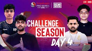 [HINDI] BGMI Snapdragon Mobile Challenge Season Day 4 | Season 6 India