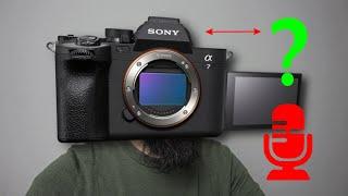 Sony Alpha A 7 iv ILCE-7M4 MIC TEST  - How good is the microphone of A7M iv (SONY A7 M4)?