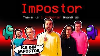 KAAN SAGT IN JEDER RUNDE DASS ER IMPOSTOR IST! Real Life Among Us Challenge