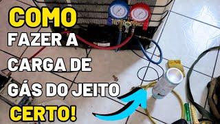 ️Como Fazer a Carga de Gás do Jeito Certo? Curso de Refrigeração