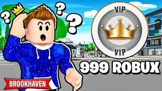 ¿VALE LA PENA COMPRAR EL GAMEPASS VIP DE BROOKHAVEN?  - Roblox YoSoyLoki