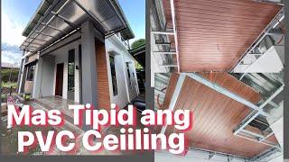 Menos Gastos ang PVC Ceilling Panel Kumpara sa Hardiflex”Boxtype House Full Finsih Full Contract”
