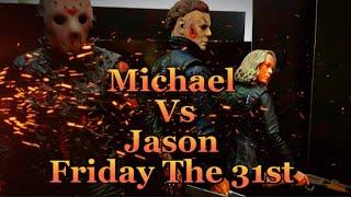 Michael Vs Jason Friday The 31st | Stop Motion Movie