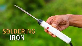 How To Make Soldering Iron At Home