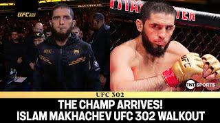 Undisputed Lightweight King Islam Makhachev walkout ahead of UFC 302 