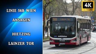 Linie 56B Wien Ansagen – Hietzing – Lainzer Tor | Wiener Grantler