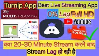 Turnip App Se Live Stream Kaise Kare || Turnip YouTube Error Problem