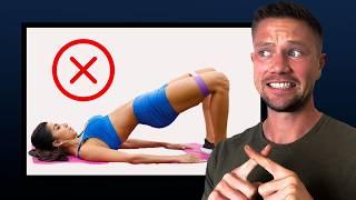 Avoid The #1 Glute Bridge Mistake (do this instead)