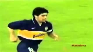 مارادونا يصفق لتصدي الحارس العملاق شيلافارت Maradona vs Chilavert