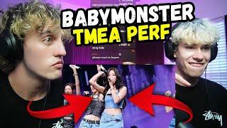 BABYMONSTER TMEA 2024 Performance + FANDOM NAME RELEASE - REACTION!