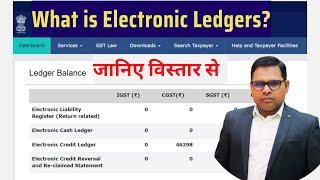 What is Electronic Ledgers in GST || Electronic Ledgers Kya Hota Hai