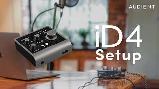How to set up an Audient iD4 MkII Audio Interface